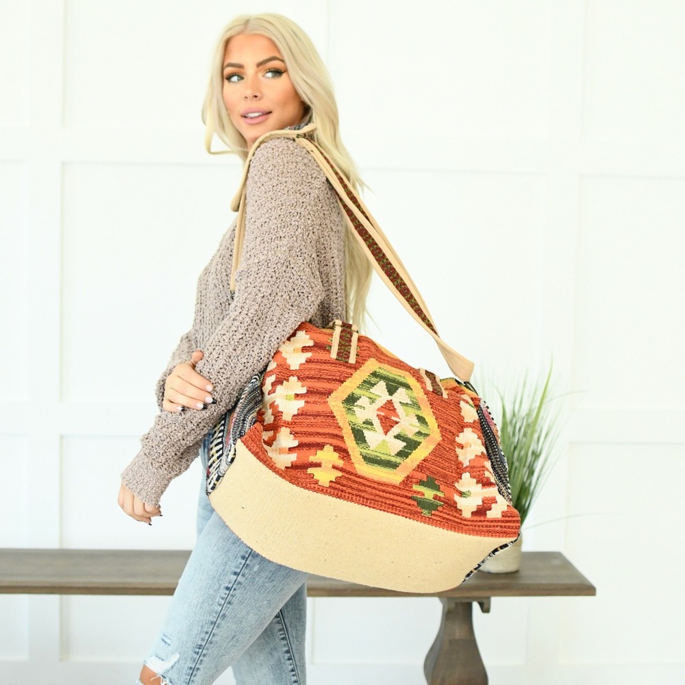 XLARGE Boho Chic Travel Bag